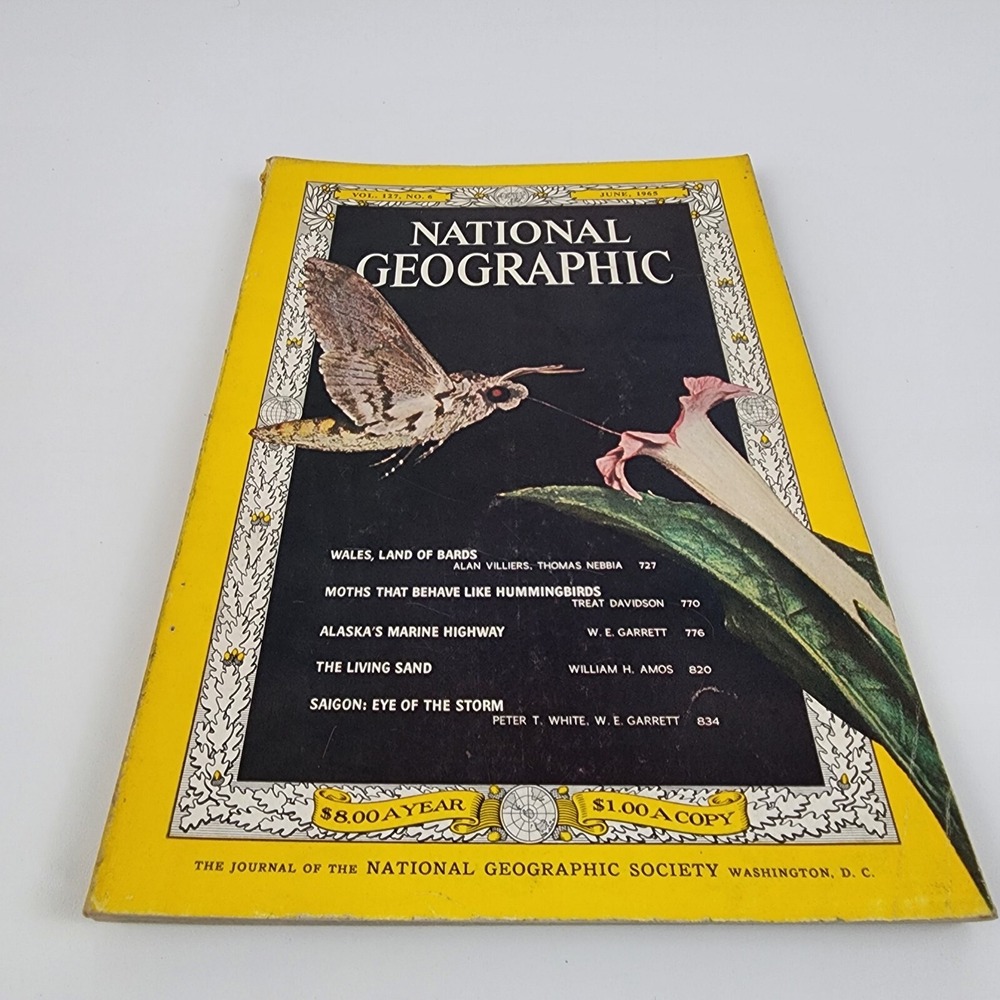 National Geographic Magazine‎ June 1965 No  Insert